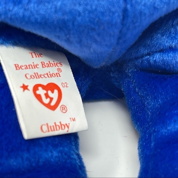 Ty Beanie Baby Official Club Bear "Clubby" July 7,1998 - Picture 8 of 8
